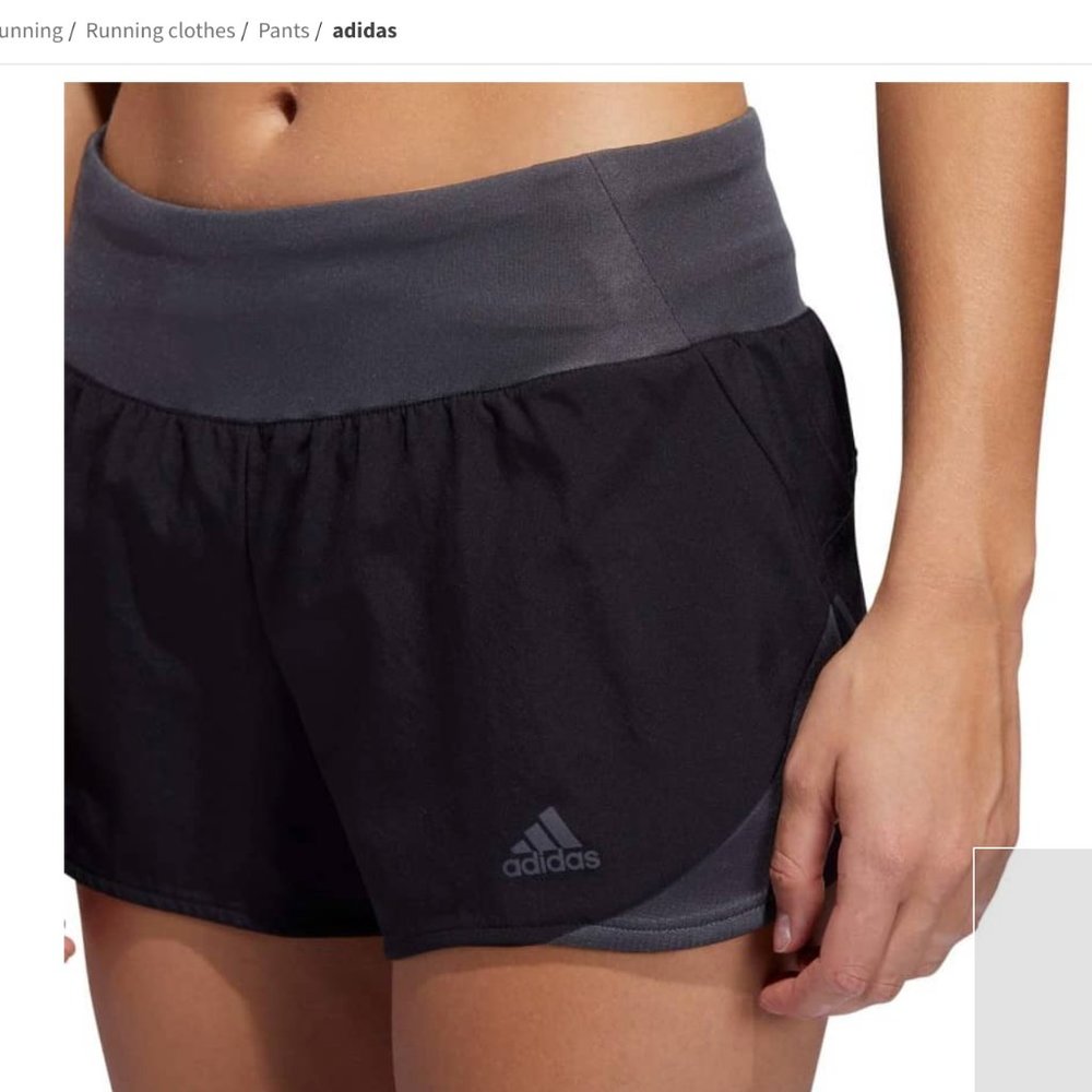 NEW Adidas climalite running shorts